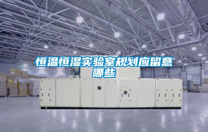 欧美黄色性爱视频网站 恒温恒湿实验室规划应留意哪些