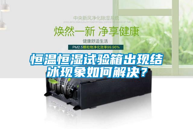欧美黄色性爱视频网站 恒温恒湿试验箱出现结冰现象如何解决？