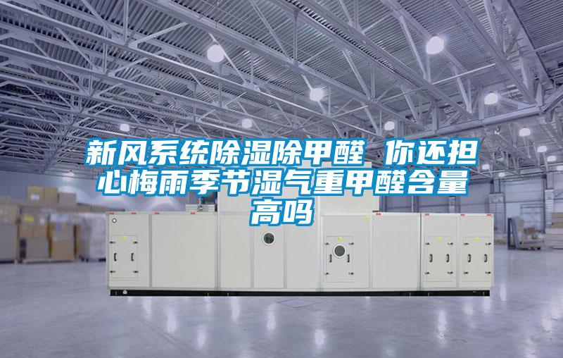 欧美黄色电影在线播放 新风系统除湿除甲醛 你还担心梅雨季节湿气重甲醛含量高吗