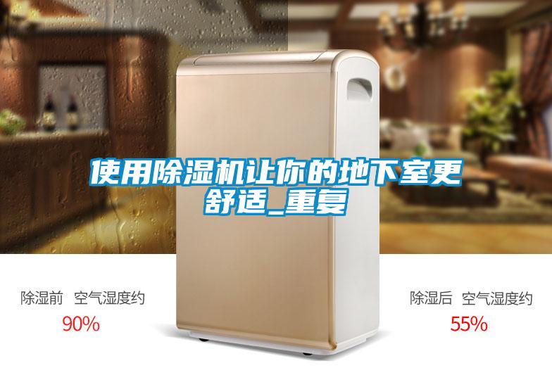 欧美成色手机在线观看 使用除湿机让你的地下室更舒适_重复
