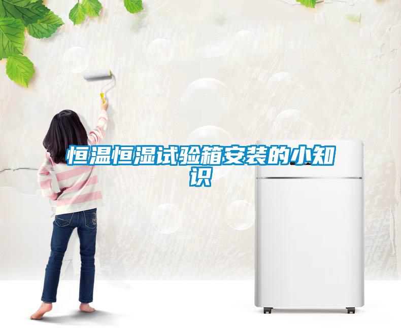 欧美黄色性爱视频网站 恒温恒湿试验箱安装的小知识