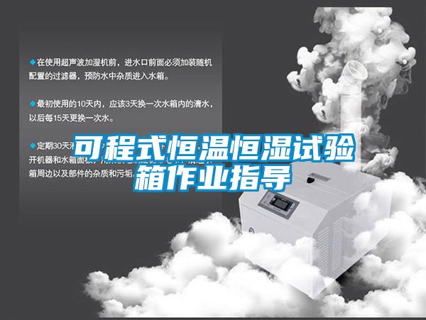 欧美黄色性爱视频网站 可程式恒温恒湿试验箱作业指导