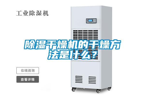 欧美成色手机在线观看 除湿干燥机的干燥方法是什么？