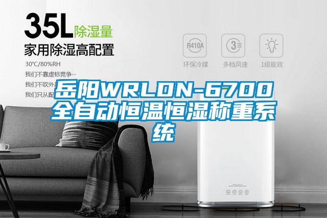 欧美成色手机在线观看 岳阳WRLDN-6700全自动恒温恒湿称重系统