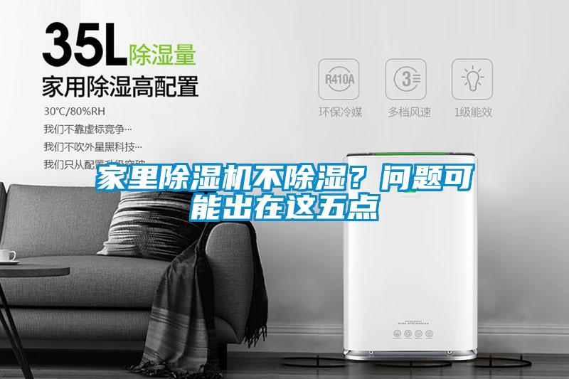欧美黄色性爱视频网站 家里除湿机不除湿？问题可能出在这五点