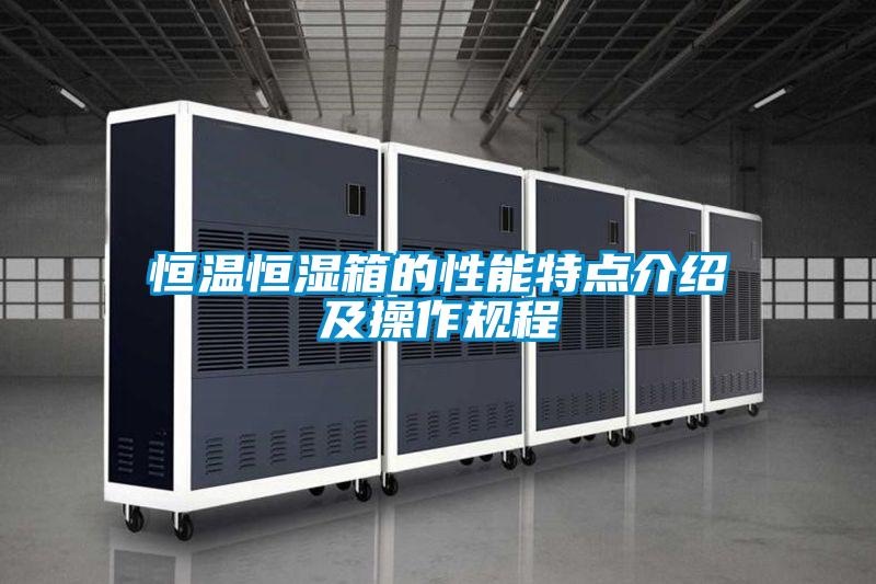 欧美黄色性爱视频网站 恒温恒湿箱的性能特点介绍及操作规程