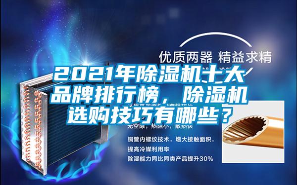欧美成色手机在线观看 2021年除湿机十大品牌排行榜，除湿机选购技巧有哪些？