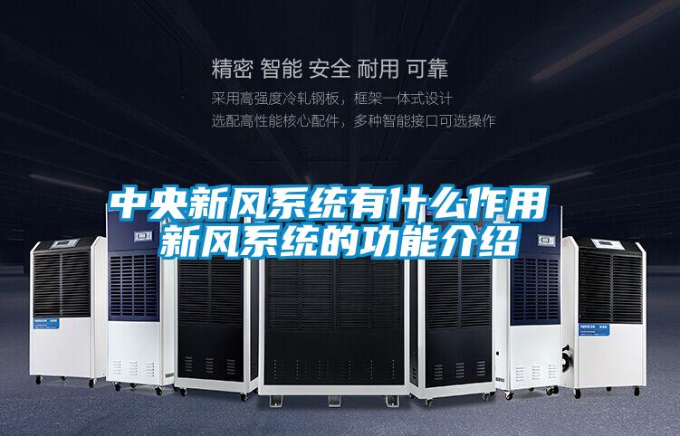 欧美黄色电影在线播放 中央新风系统有什么作用 新风系统的功能介绍
