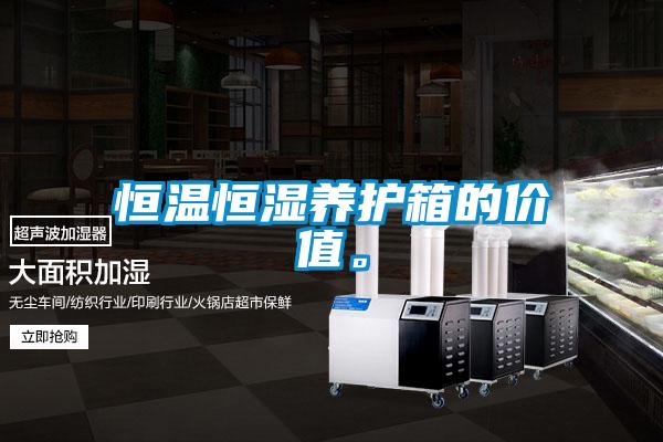 欧美黄色性爱视频网站 恒温恒湿养护箱的价值。