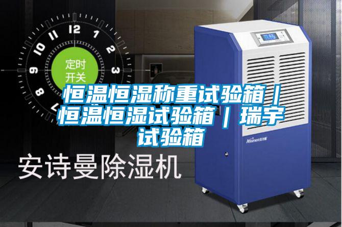 欧美成色手机在线观看 恒温恒湿称重试验箱｜恒温恒湿试验箱｜瑞宇试验箱