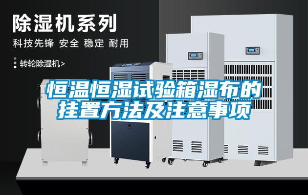 欧美黄色电影在线播放 恒温恒湿试验箱湿布的挂置方法及注意事项