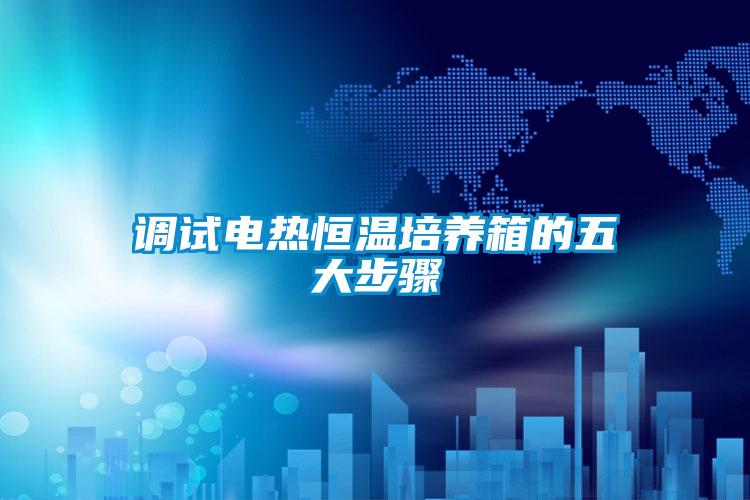 欧美黄色性爱视频网站 调试电热恒温培养箱的五大步骤