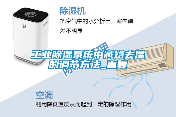 欧美黄色性爱视频网站 工业除湿系统中减焓去湿的调节方法_重复