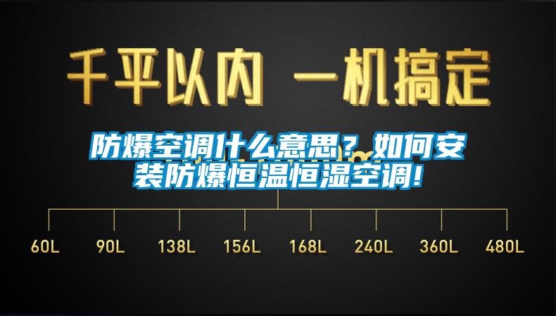欧美黄色性爱视频网站 防爆空调什么意思？如何安装防爆恒温恒湿空调!