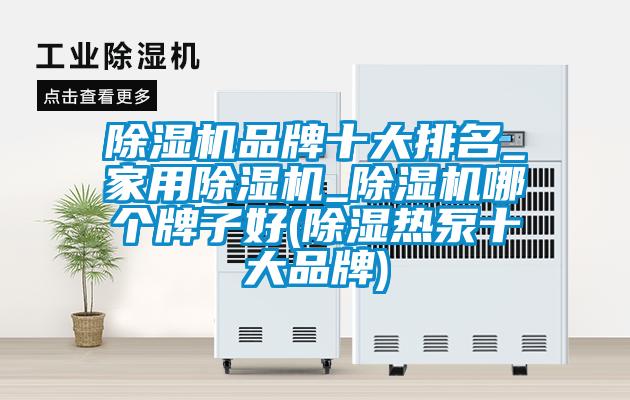 除湿机品牌十大排名_家用除湿机_除湿机哪个牌子好(除湿热泵十大品牌)