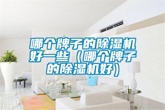 欧美成色手机在线观看 哪个牌子的除湿机好一些（哪个牌子的除湿机好）