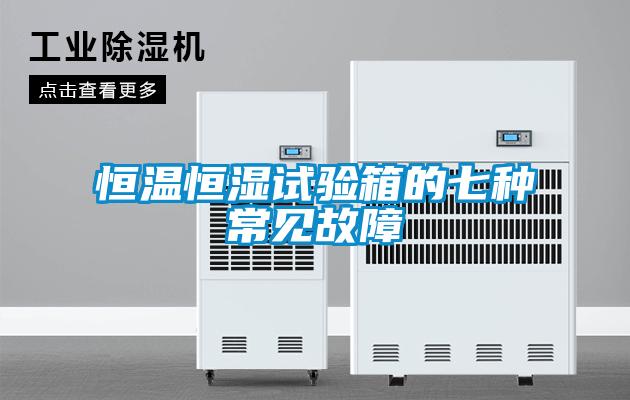 欧美黄色电影在线播放 恒温恒湿试验箱的七种常见故障