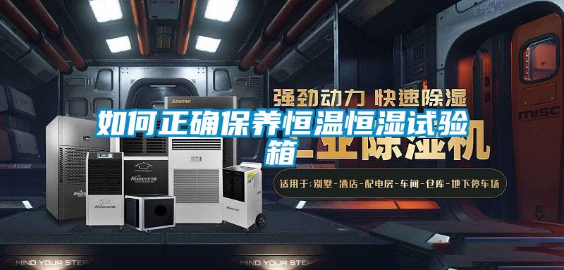 欧美黄色电影在线播放 如何正确保养恒温恒湿试验箱