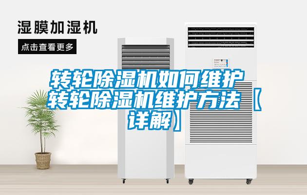 欧美成色手机在线观看 转轮除湿机如何维护 转轮除湿机维护方法【详解】