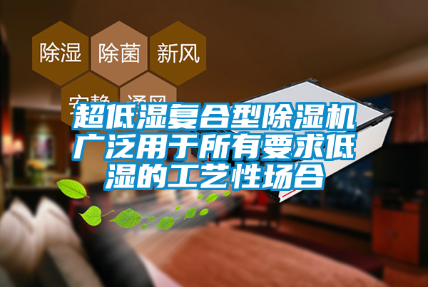 欧美成色手机在线观看 超低湿复合型除湿机广泛用于所有要求低湿的工艺性场合