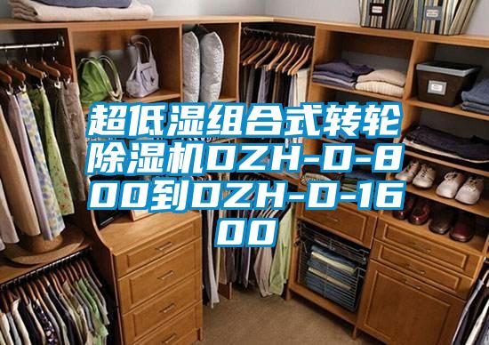 超低湿组合式转轮除湿机DZH-D-800到DZH-D-1600