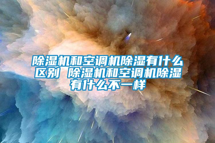 欧美成色手机在线观看 除湿机和空调机除湿有什么区别 除湿机和空调机除湿有什么不一样