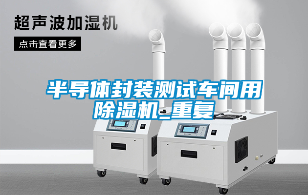 欧美黄色性爱视频网站 半导体封装测试车间用除湿机_重复