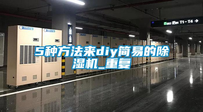 欧美黄色性爱视频网站 5种方法来diy简易的除湿机_重复