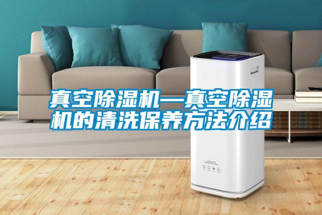 欧美黄色性爱视频网站 真空除湿机—真空除湿机的清洗保养方法介绍