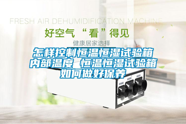 欧美黄色电影在线播放 怎样控制恒温恒湿试验箱内部温度 恒温恒湿试验箱如何做好保养
