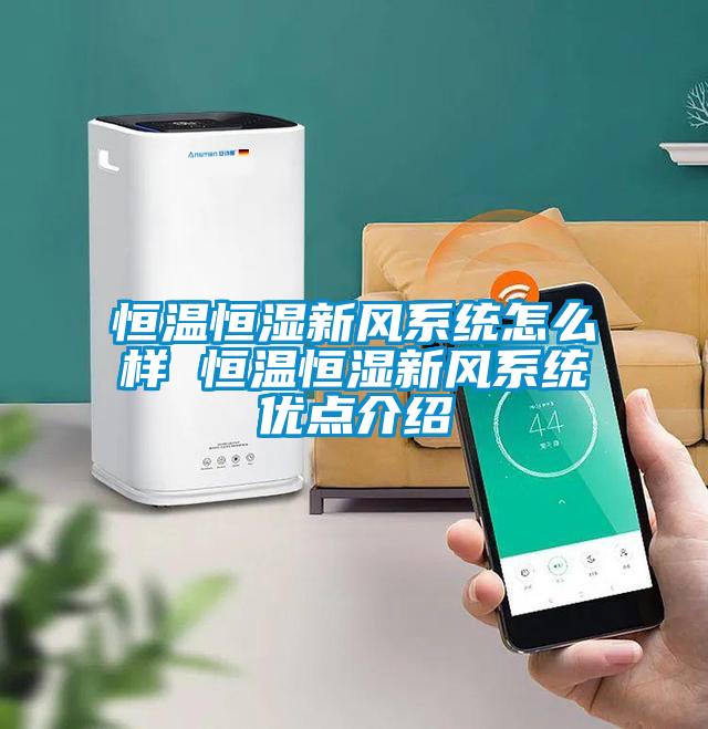 欧美成色手机在线观看 恒温恒湿新风系统怎么样 恒温恒湿新风系统优点介绍