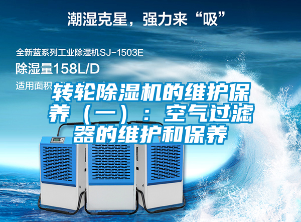欧美成色手机在线观看 转轮除湿机的维护保养（一）：空气过滤器的维护和保养