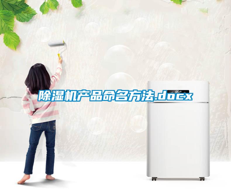 欧美黄色性爱视频网站 除湿机产品命名方法.docx