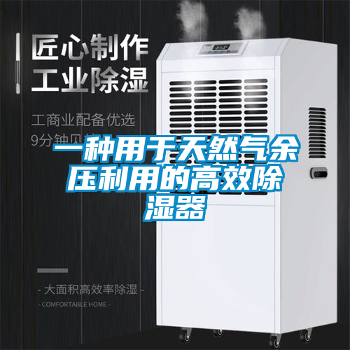 欧美成色手机在线观看 一种用于天然气余压利用的高效除湿器