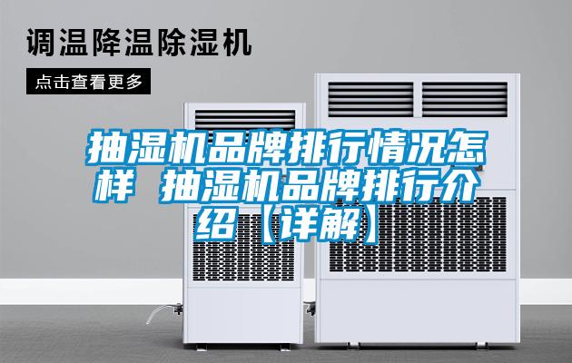欧美黄色性爱视频网站 抽湿机品牌排行情况怎样 抽湿机品牌排行介绍【详解】