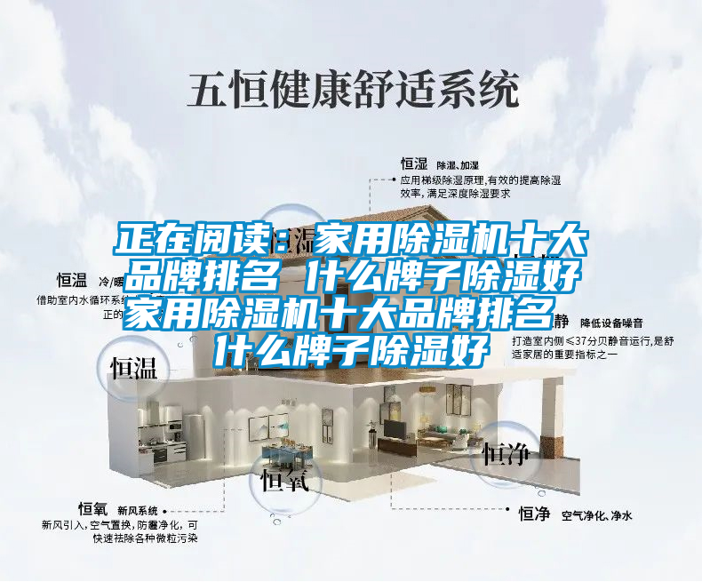 正在阅读：家用除湿机十大品牌排名 什么牌子除湿好家用除湿机十大品牌排名 什么牌子除湿好