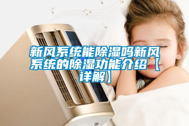 欧美黄色性爱视频网站 新风系统能除湿吗新风系统的除湿功能介绍【详解】