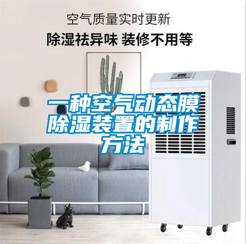 欧美成色手机在线观看 一种空气动态膜除湿装置的制作方法