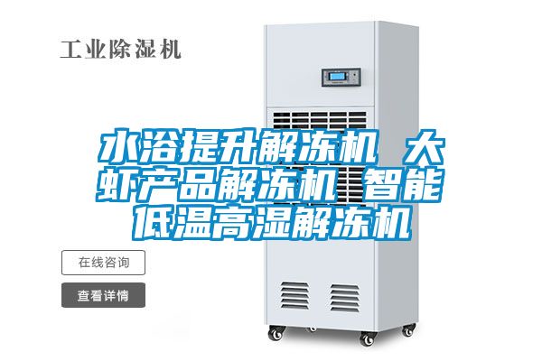 欧美黄色性爱视频网站 水浴提升解冻机 大虾产品解冻机 智能低温高湿解冻机
