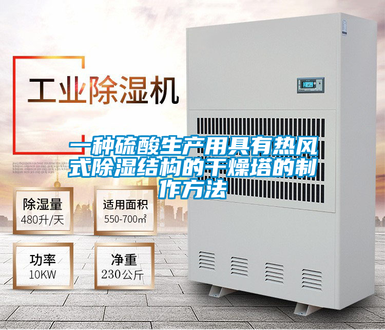 欧美黄色电影在线播放 一种硫酸生产用具有热风式除湿结构的干燥塔的制作方法