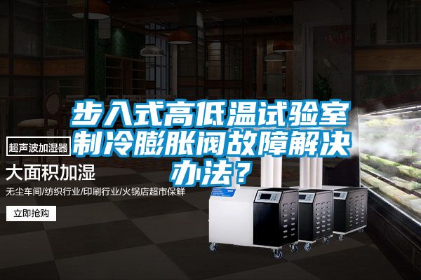 欧美成色手机在线观看 步入式高低温试验室制冷膨胀阀故障解决办法？