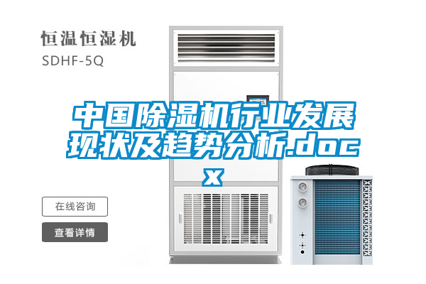 欧美黄色电影在线播放 中国除湿机行业发展现状及趋势分析.docx