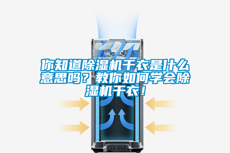 欧美成色手机在线观看 你知道除湿机干衣是什么意思吗？教你如何学会除湿机干衣！