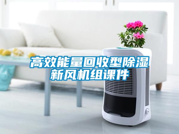 欧美成色手机在线观看 高效能量回收型除湿新风机组课件