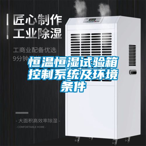 欧美成色手机在线观看 恒温恒湿试验箱控制系统及环境条件