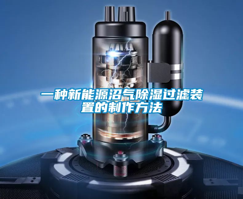 欧美黄色电影在线播放 一种新能源沼气除湿过滤装置的制作方法