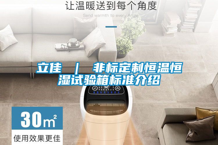 欧美黄色性爱视频网站 立佳 ｜ 非标定制恒温恒湿试验箱标准介绍