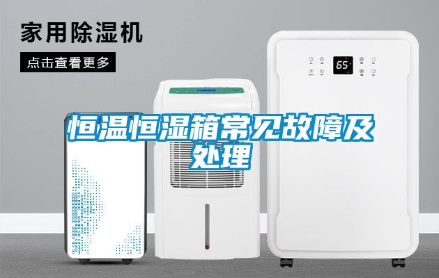 欧美黄色性爱视频网站 恒温恒湿箱常见故障及处理