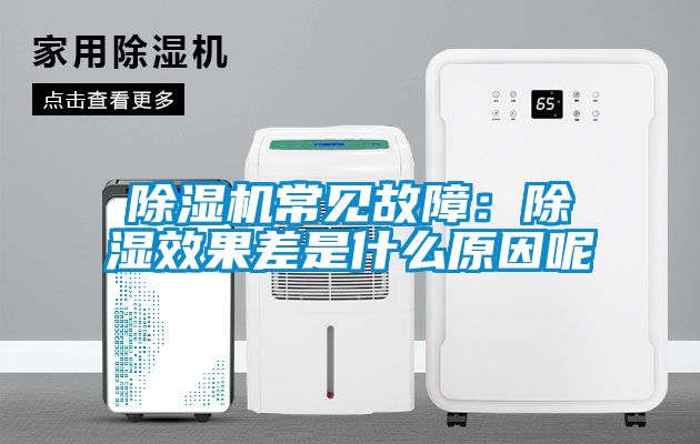 欧美成色手机在线观看 除湿机常见故障：除湿效果差是什么原因呢