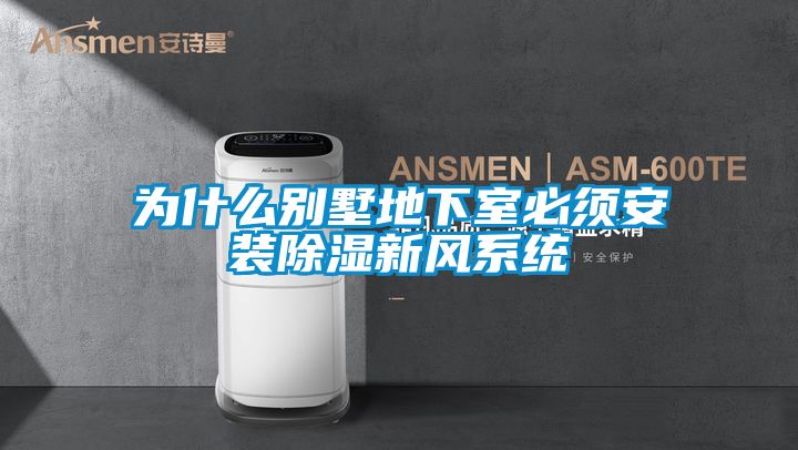 欧美黄色电影在线播放 为什么别墅地下室必须安装除湿新风系统